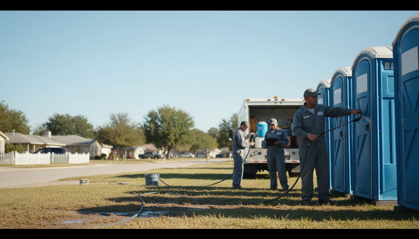 Long-Term Portable Toilet Rental in Goldston, NC near me